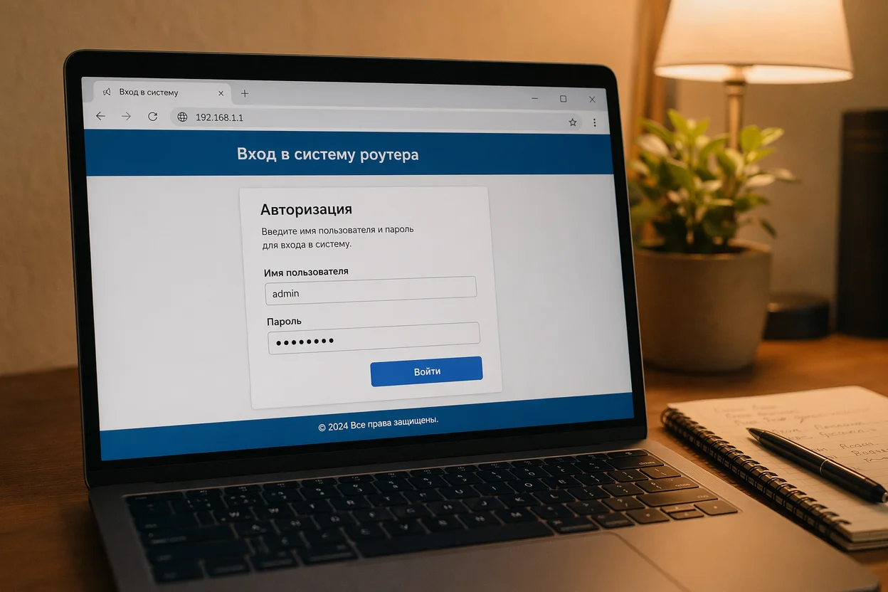 Как работает белый интернет шаг 1: вход в панель управления роутера через браузер