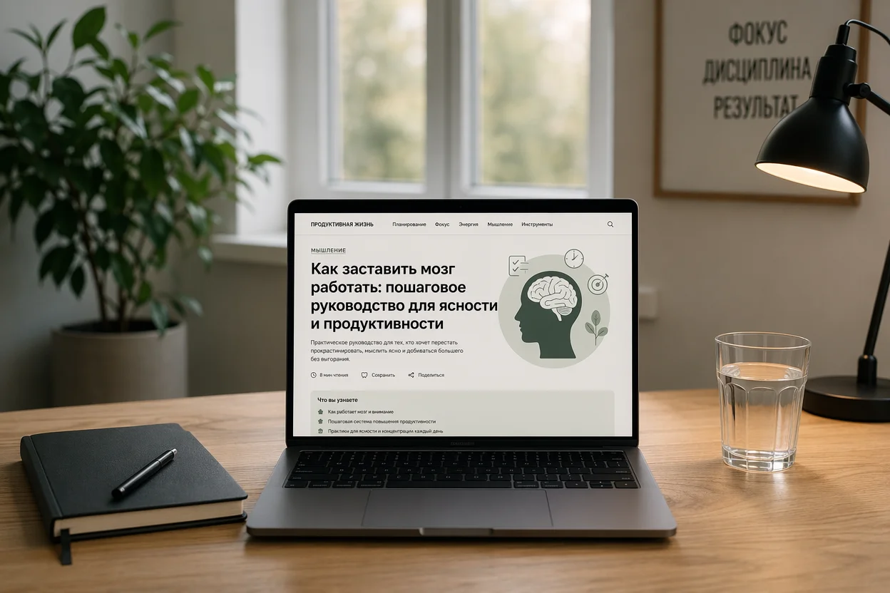 Как заставить мозг работать: микро-медитация 5 минут в день — минималистичная практика для роста серого вещества